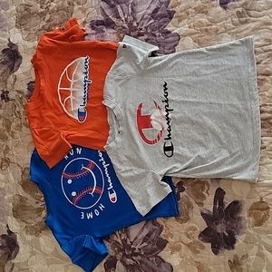 Boys Champion shirts